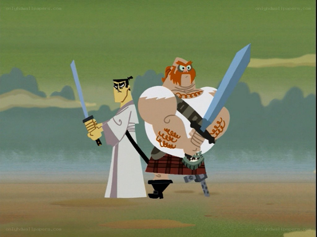 samurai and warrior duo