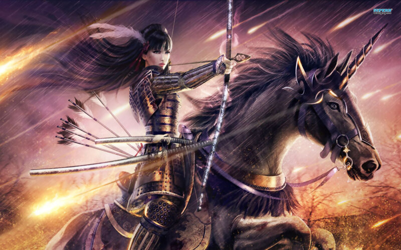 Samurai Archer on Horse