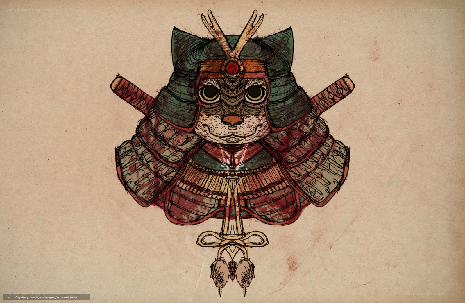 samurai cat warrior