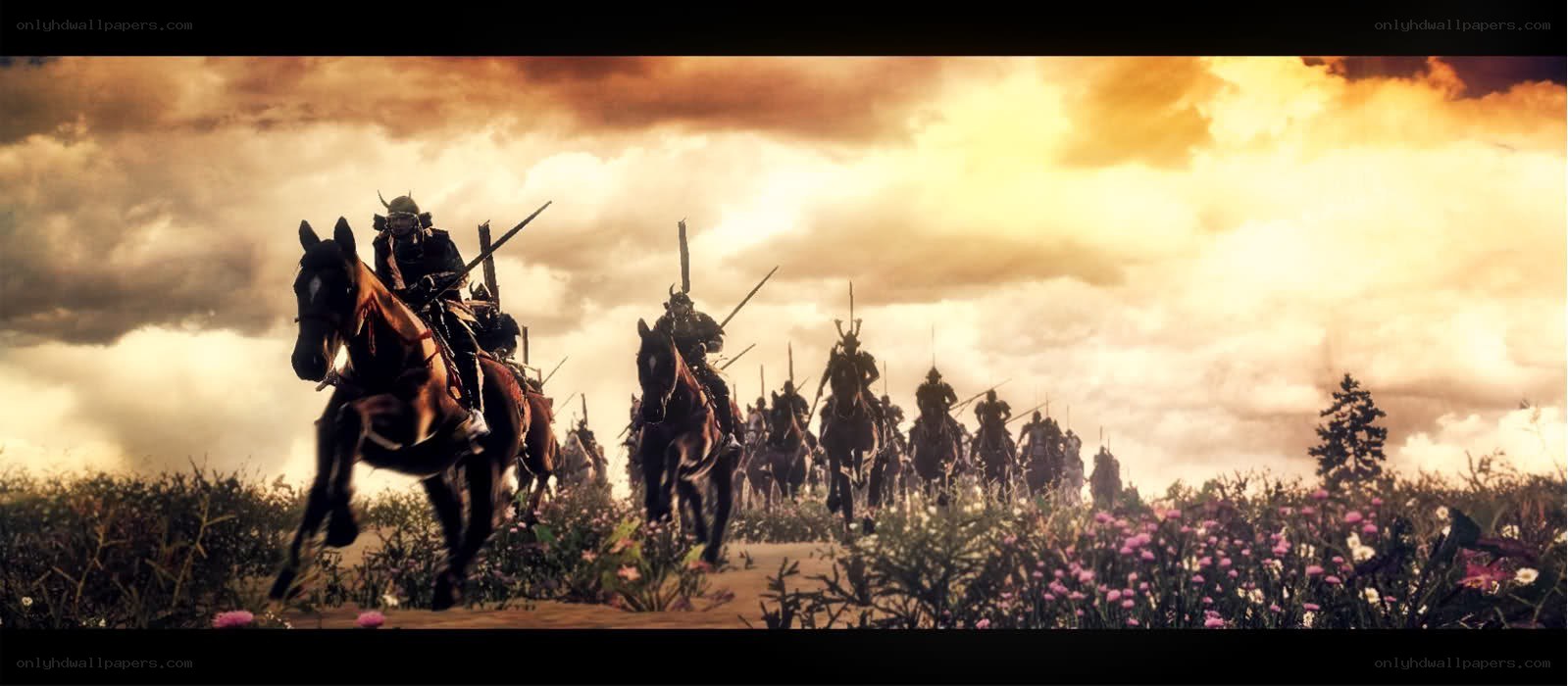samurai cavalry charge