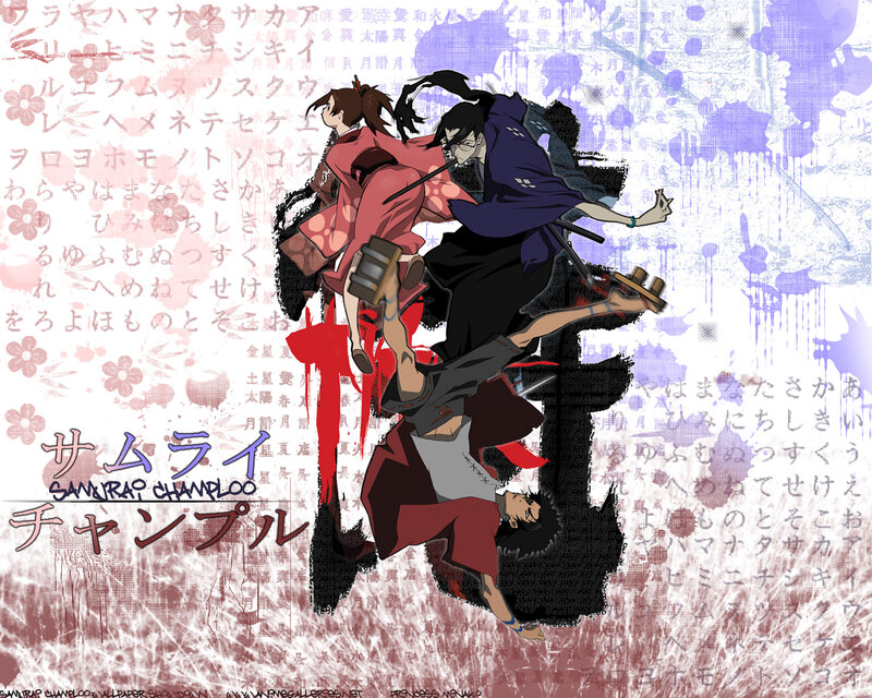 Samurai Champloo anime art