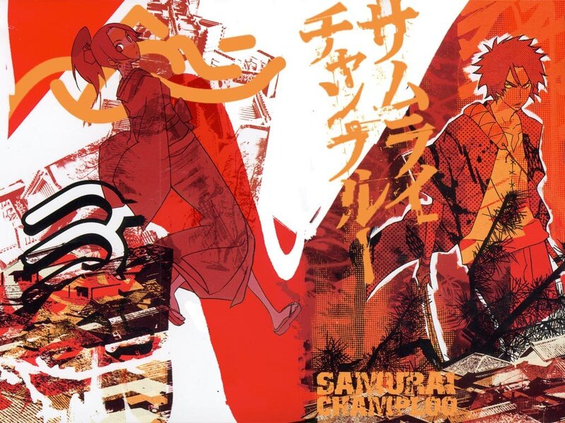 Samurai Champloo anime art