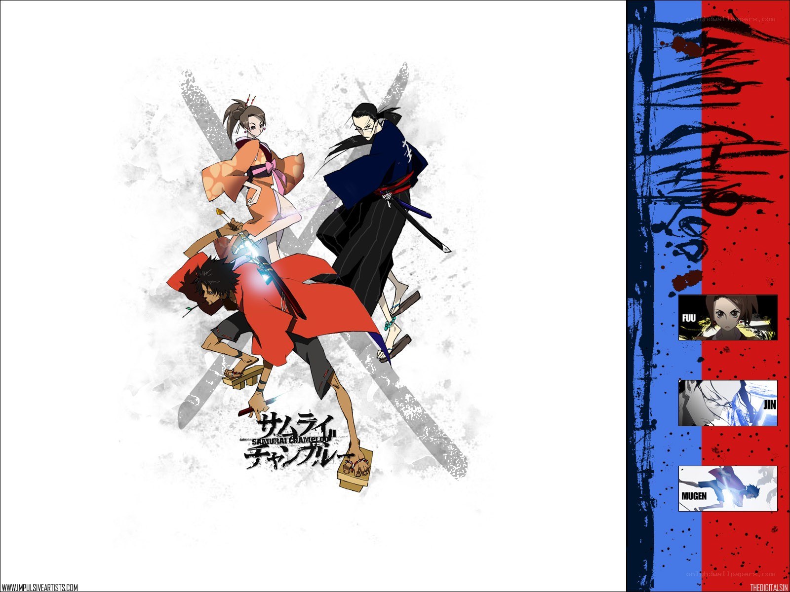 Samurai Champloo anime art
