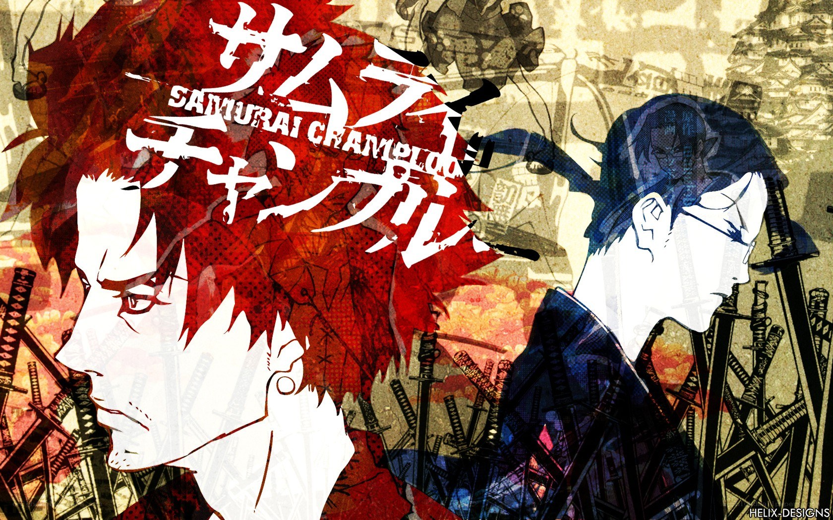 Samurai Champloo anime art