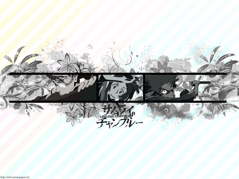 Samurai Champloo anime collage
