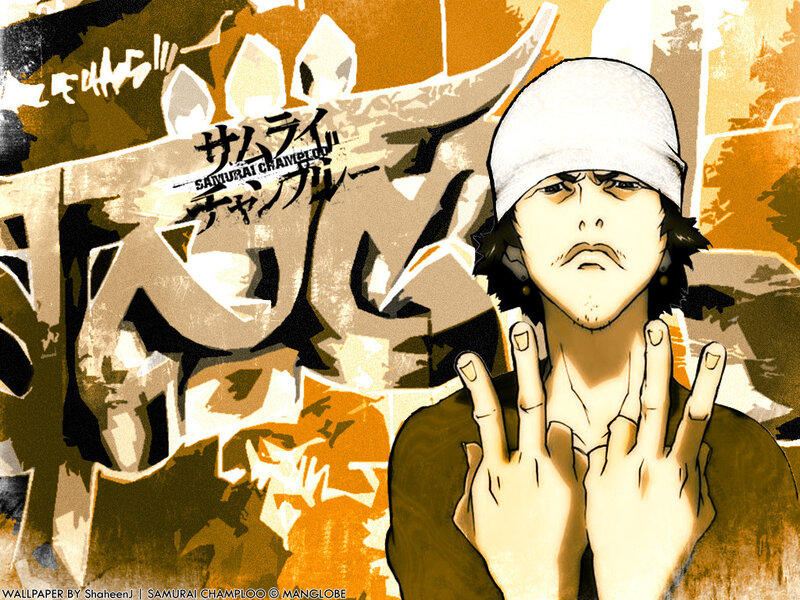 Samurai Champloo character art