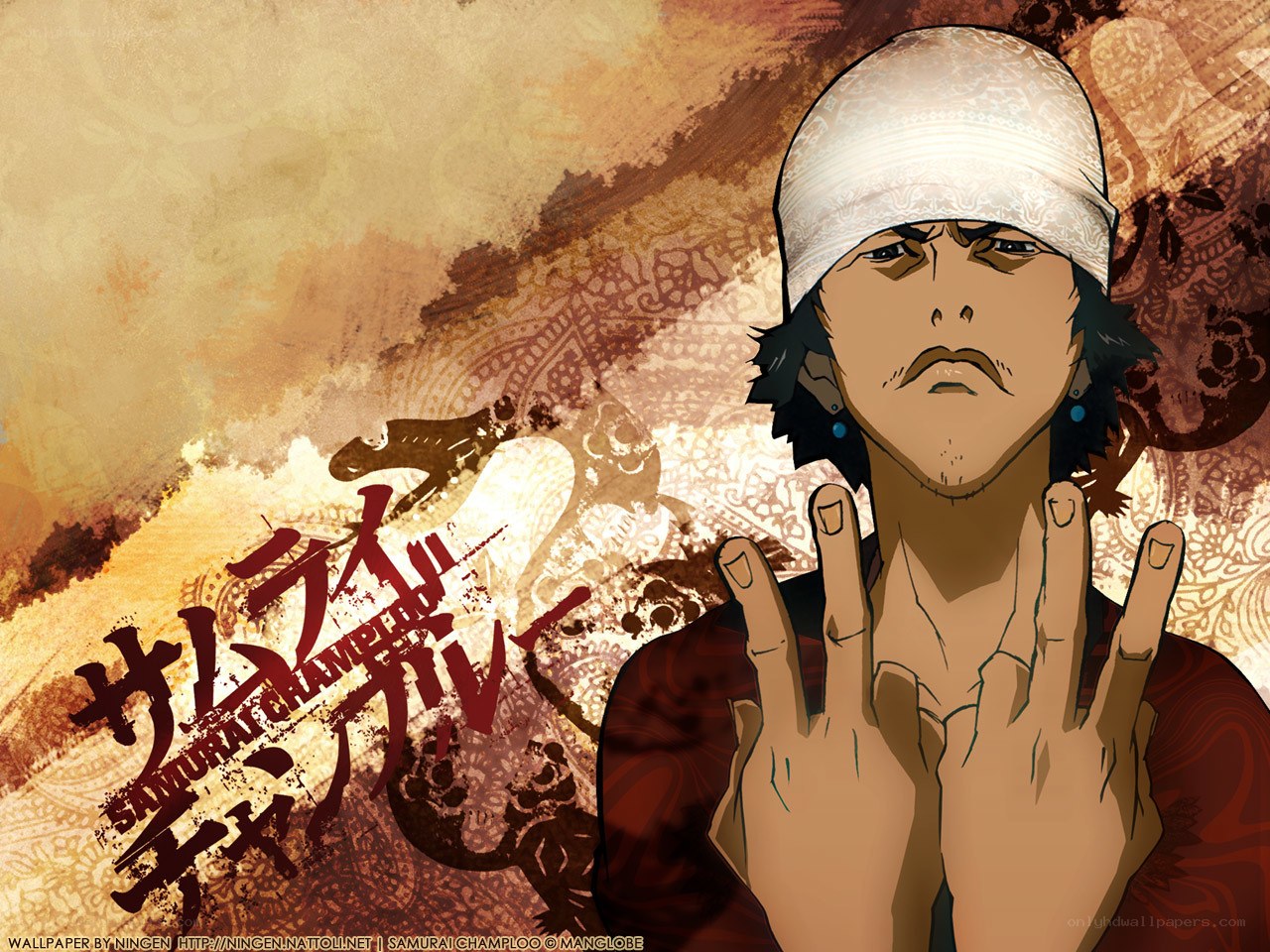 Samurai Champloo character art
