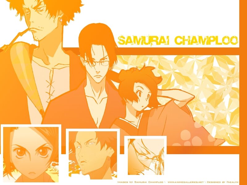 Samurai Champloo character art