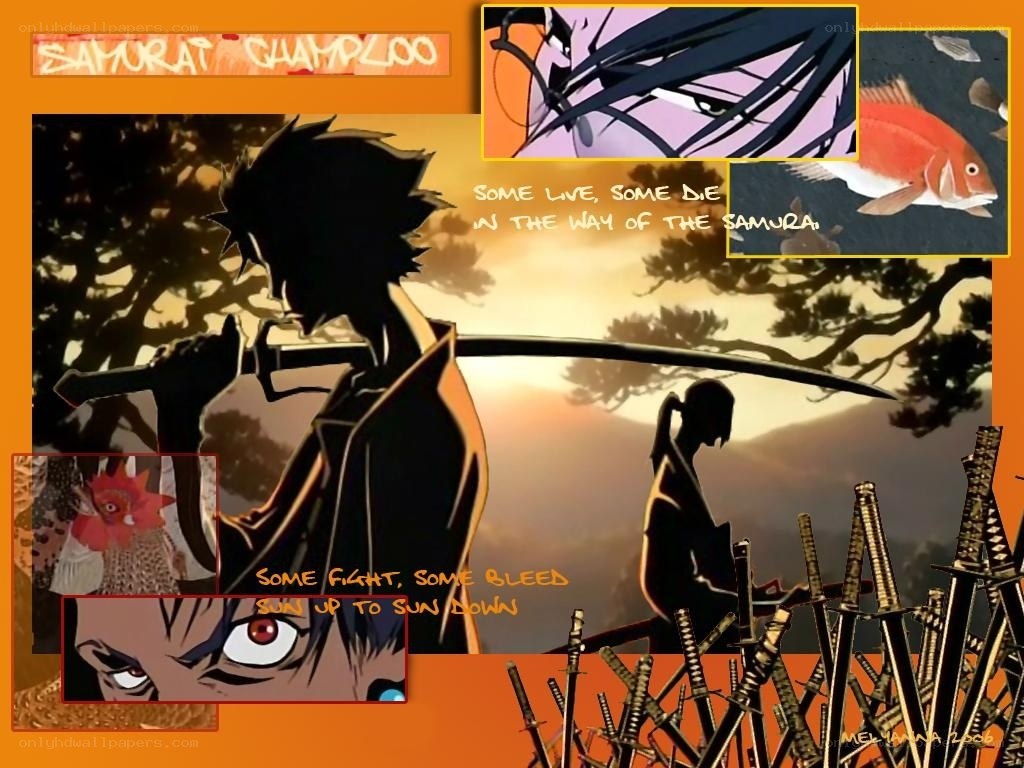 Samurai Champloo collage