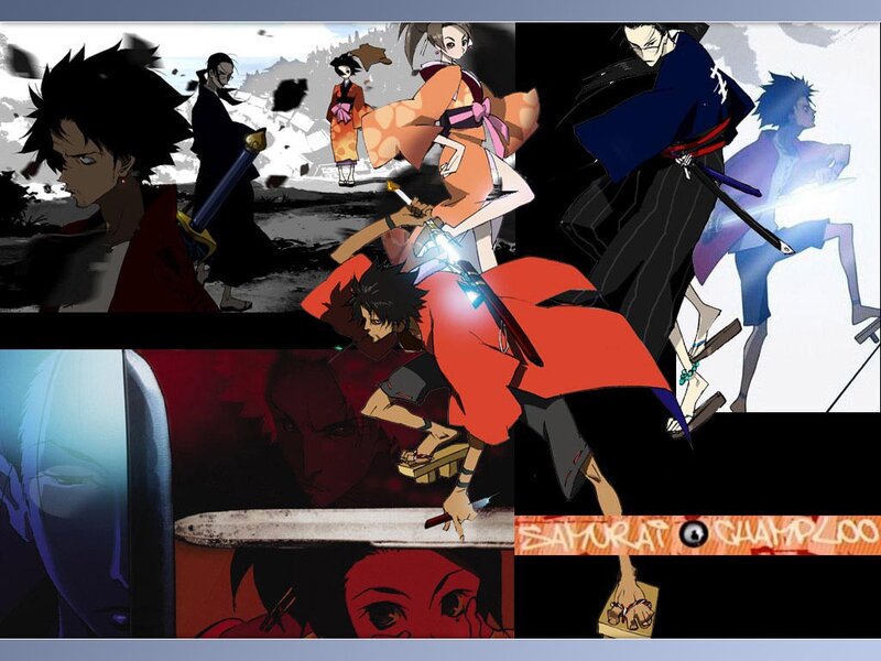 Samurai Champloo collage