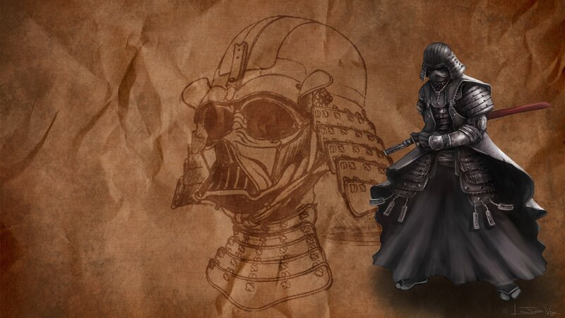 Samurai Darth Vader — Brown