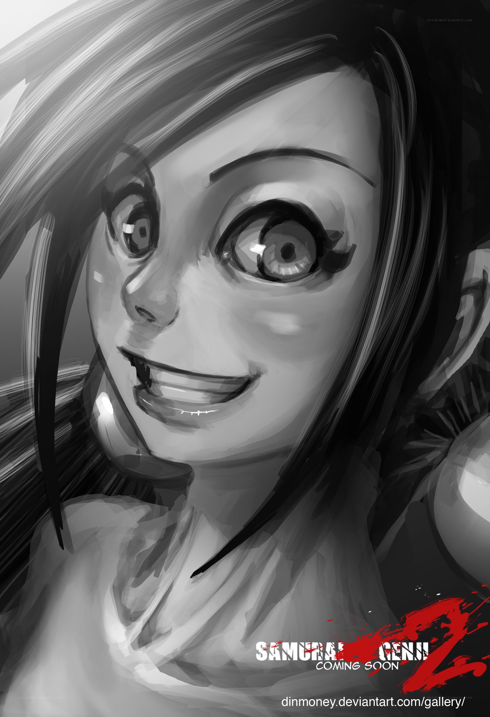 Samurai Genni character art
