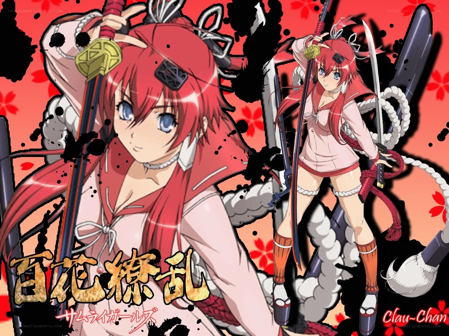 Samurai Girls Artwork