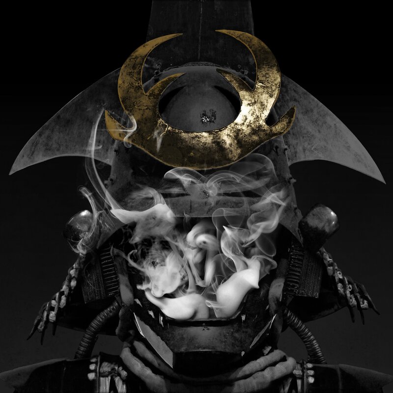 Samurai Helmet with Smoke