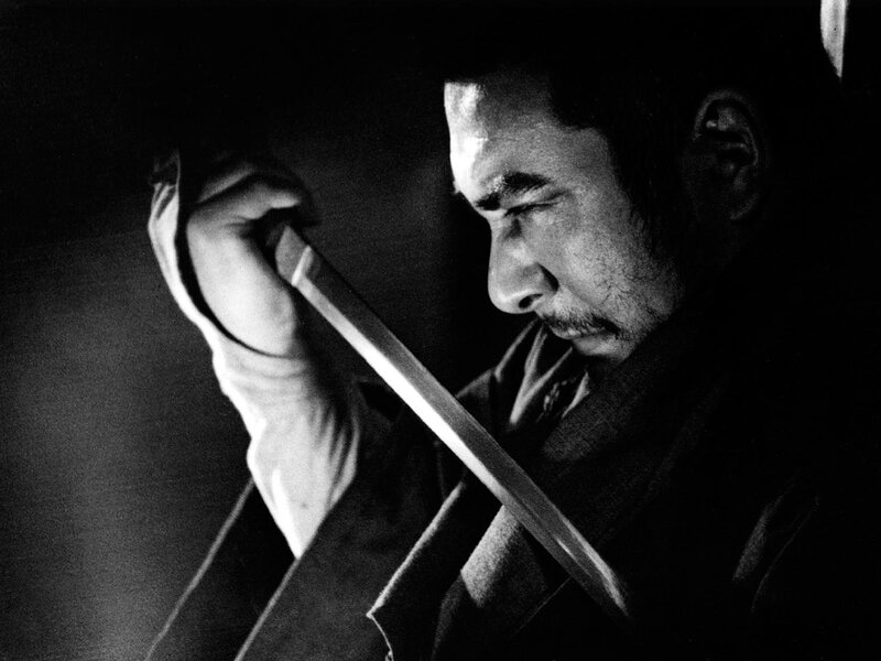 Samurai holding a sword