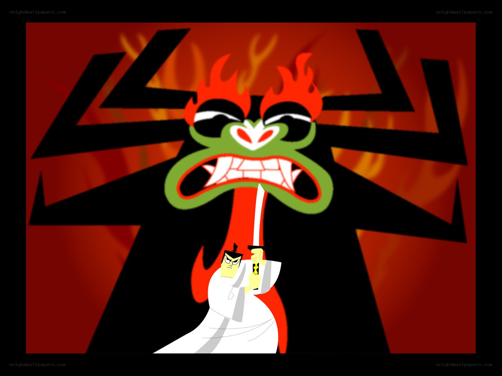 Samurai Jack vs Demon