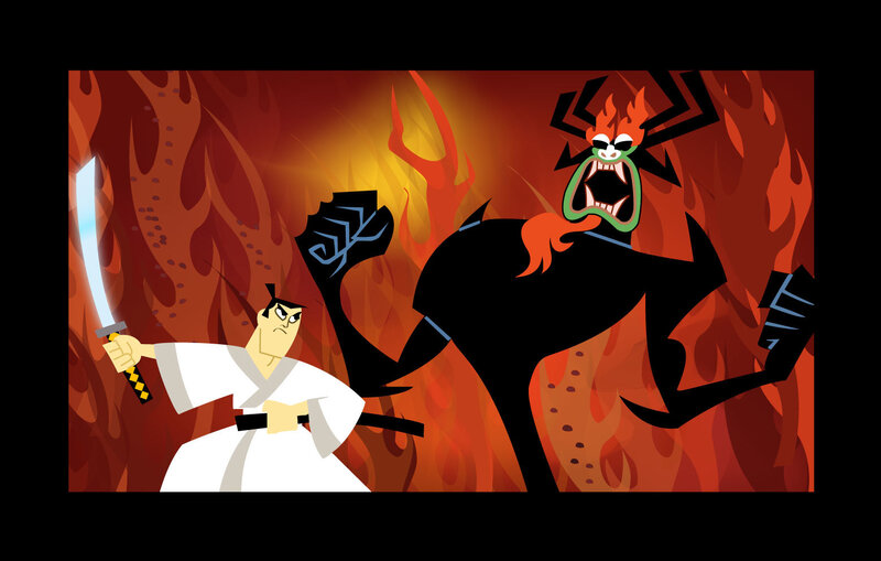 Samurai Jack vs. Lord of the Dark