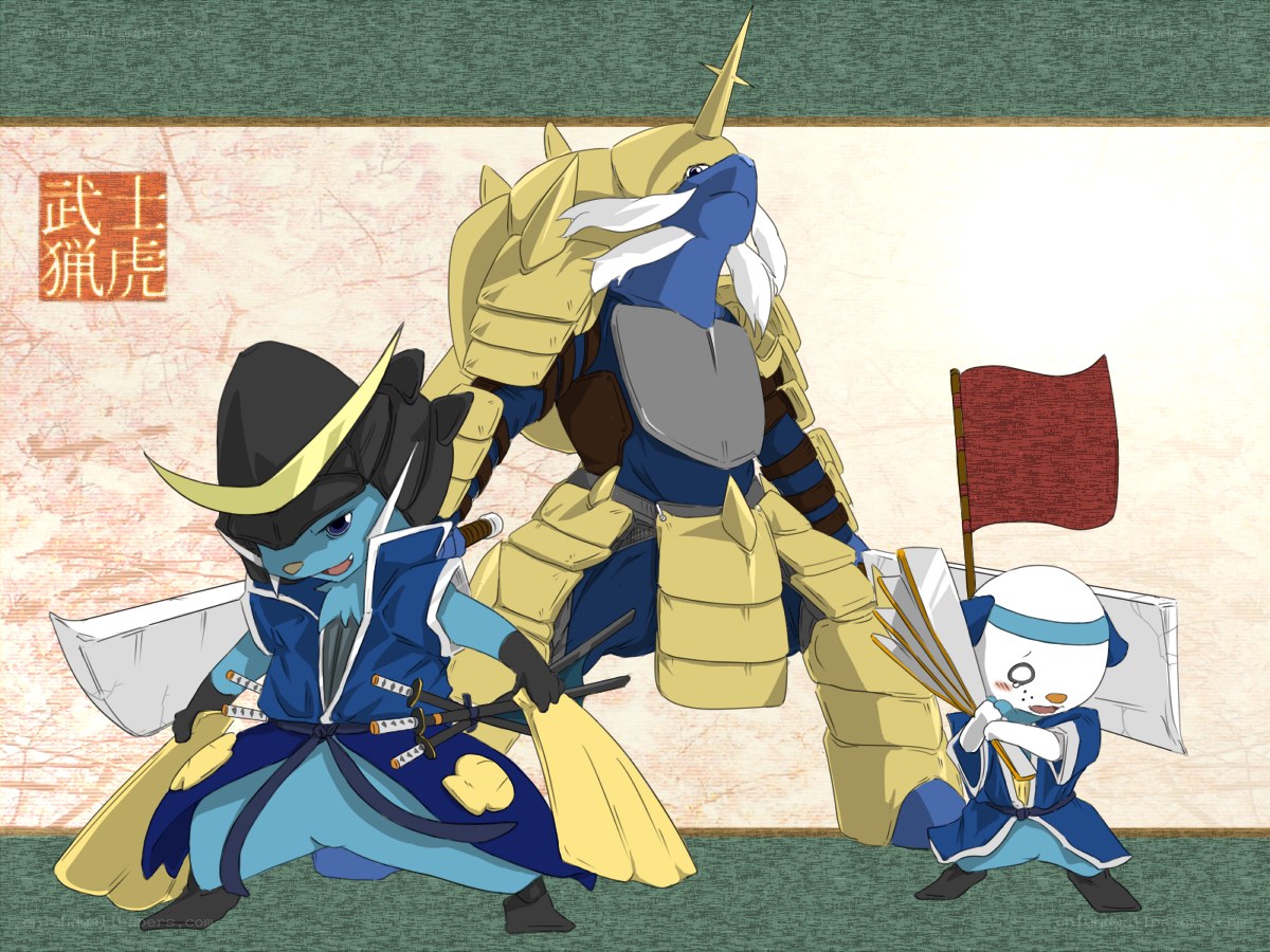 Samurai Pokémon warriors