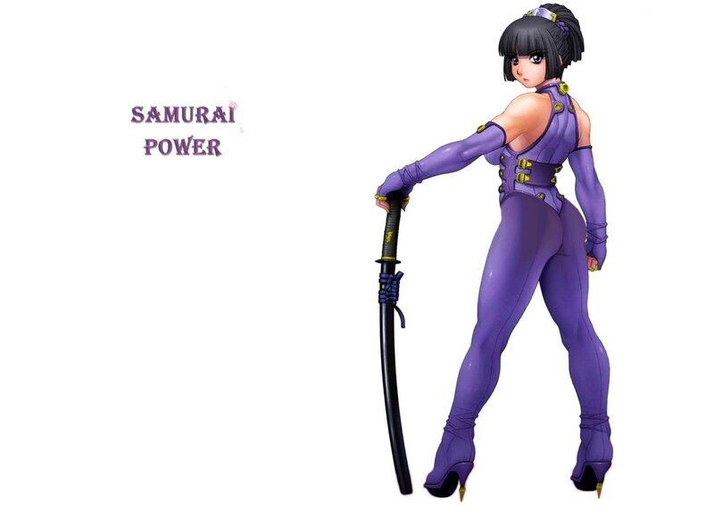 Samurai Power character art