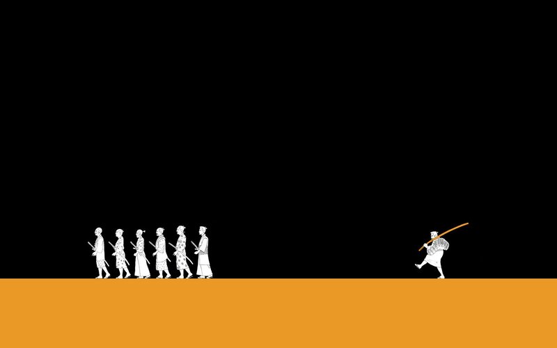Samurai procession