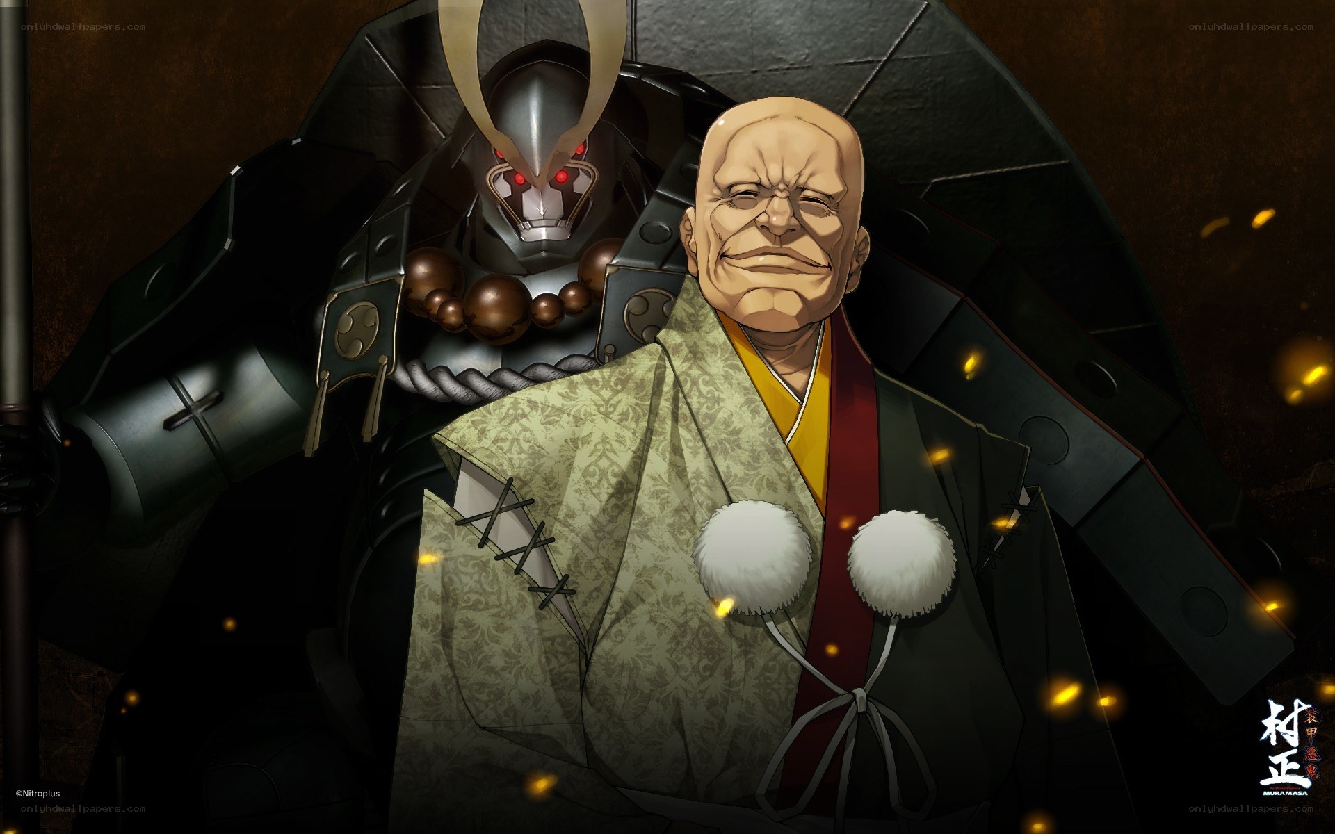 Samurai warrior and monk