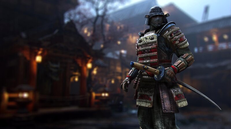 Samurai Warrior — Brown, Dramatic, Night