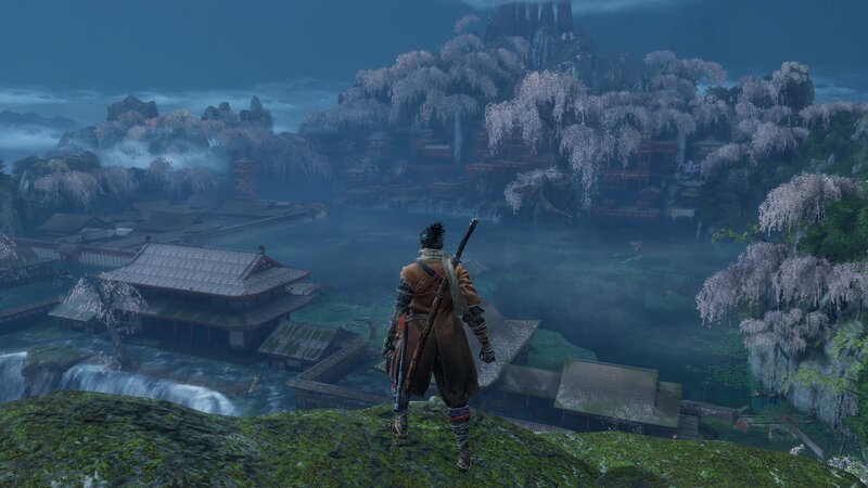 Samurai Warrior — Green, Serene