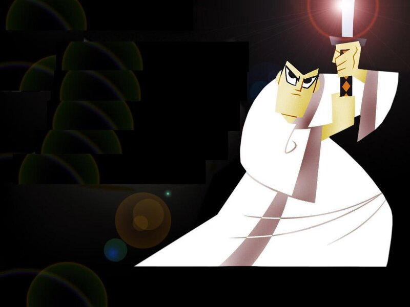 Samurai Warrior Holding Sword