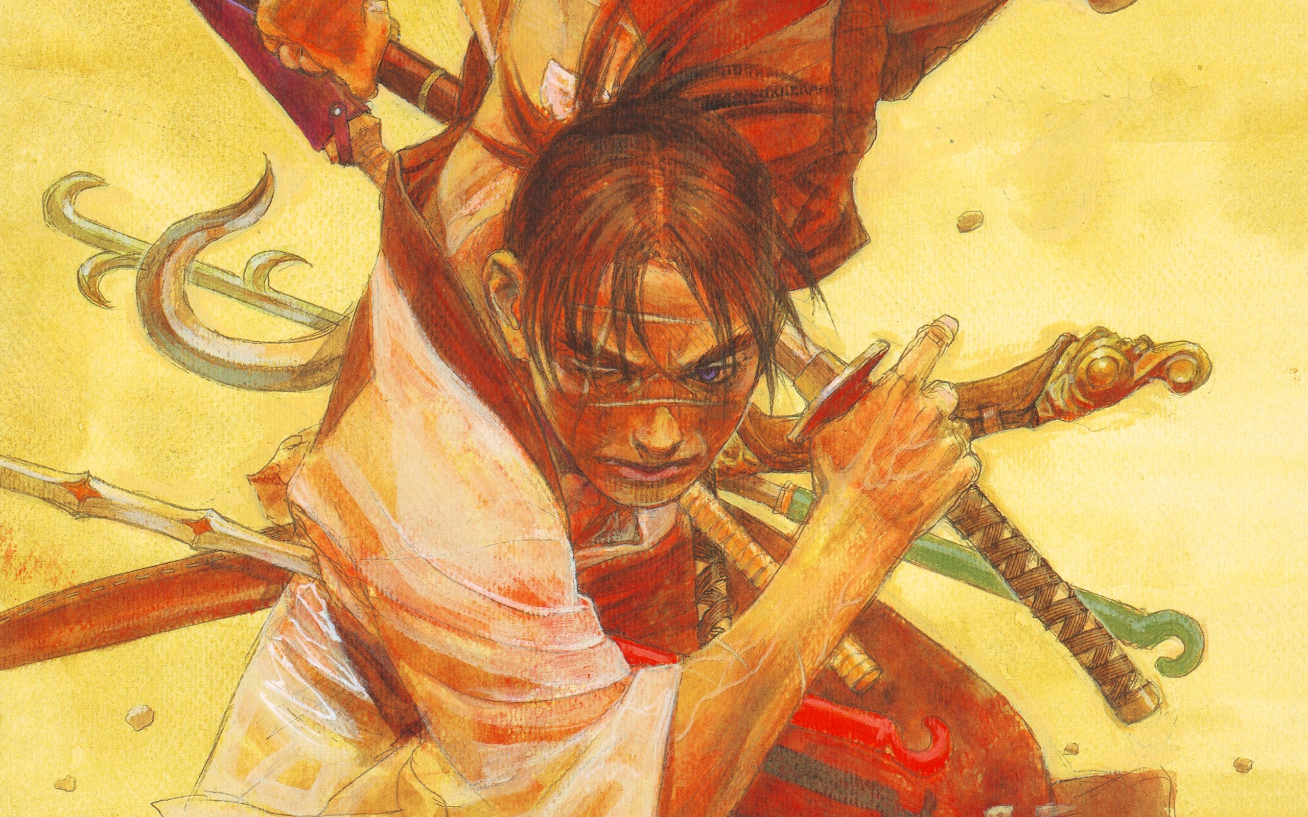samurai warrior in battle