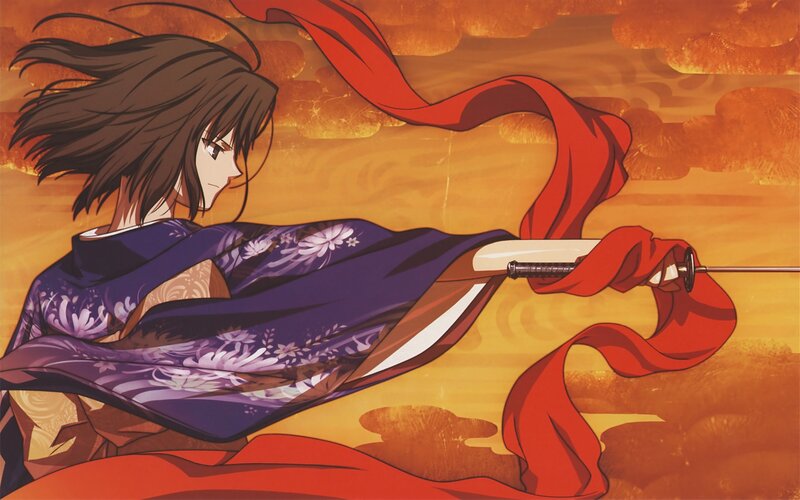 samurai warrior in motion