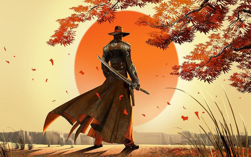 Samurai Warrior — Orange