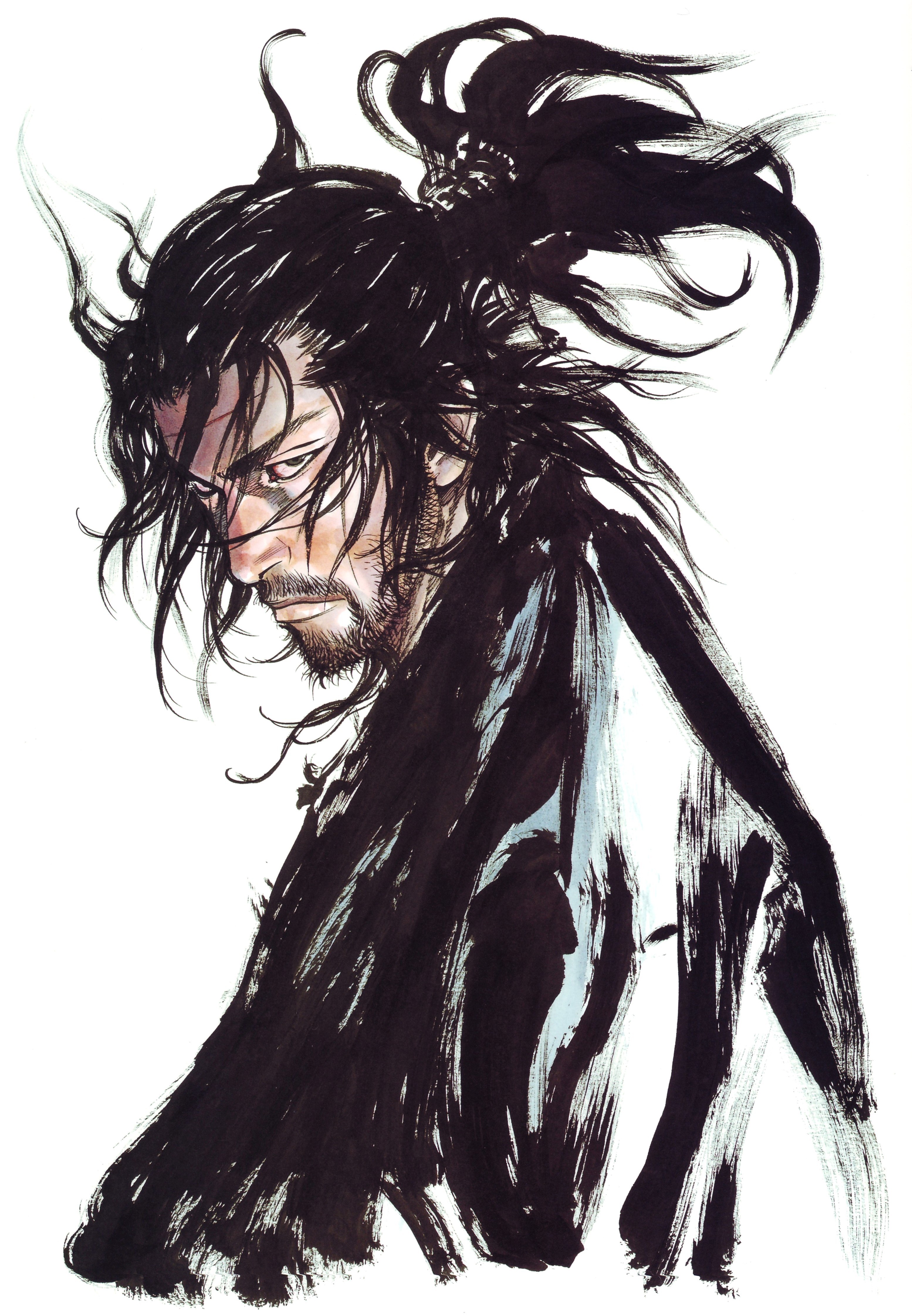 samurai warrior portrait