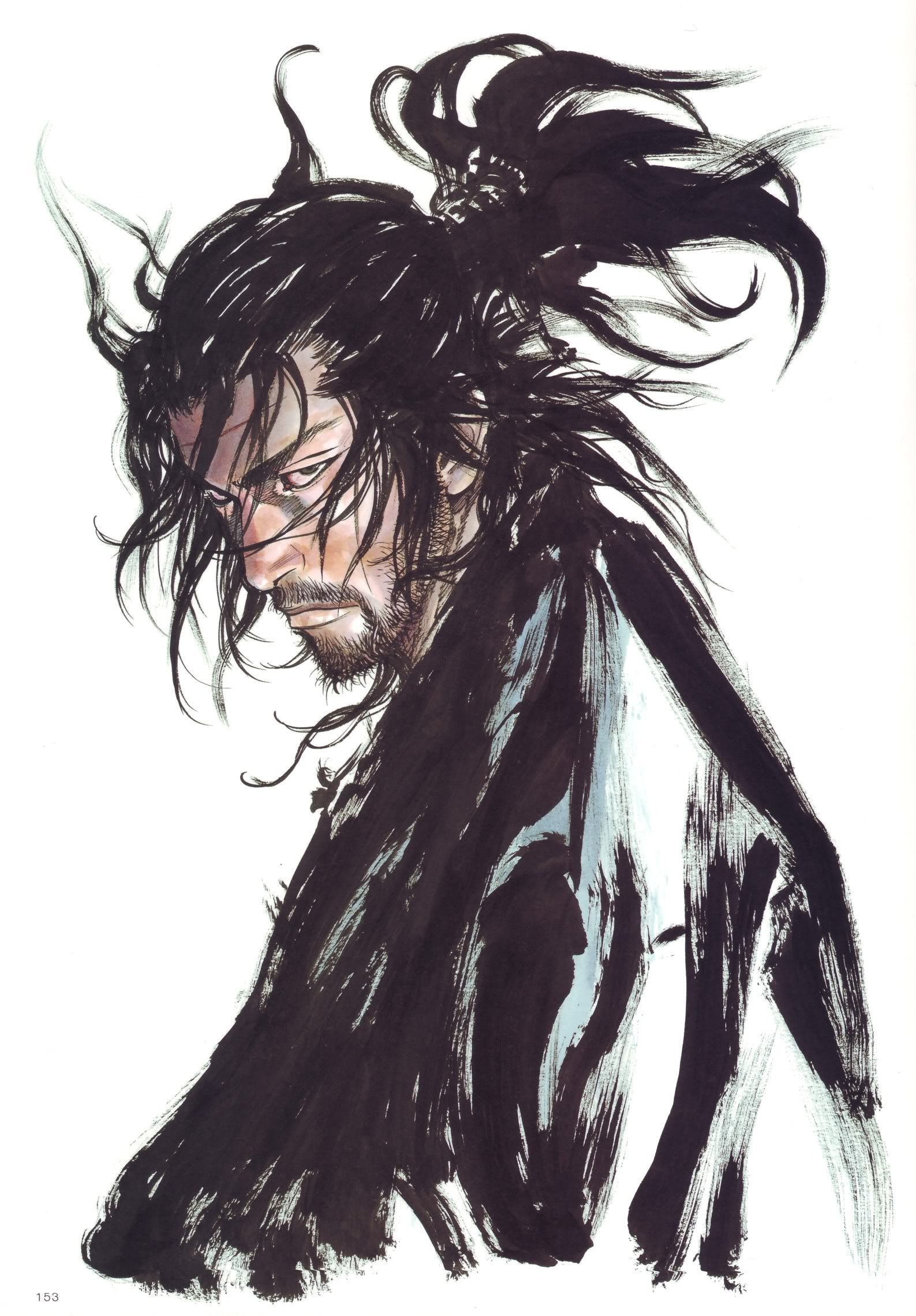samurai warrior portrait