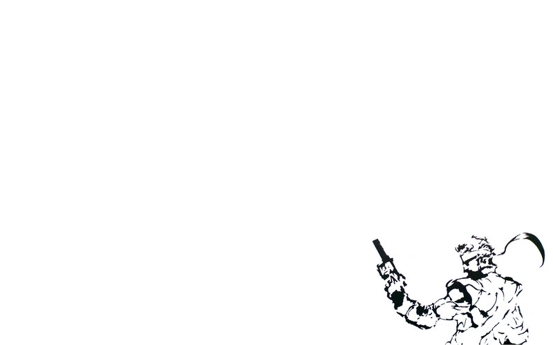 Samurai warrior with gun