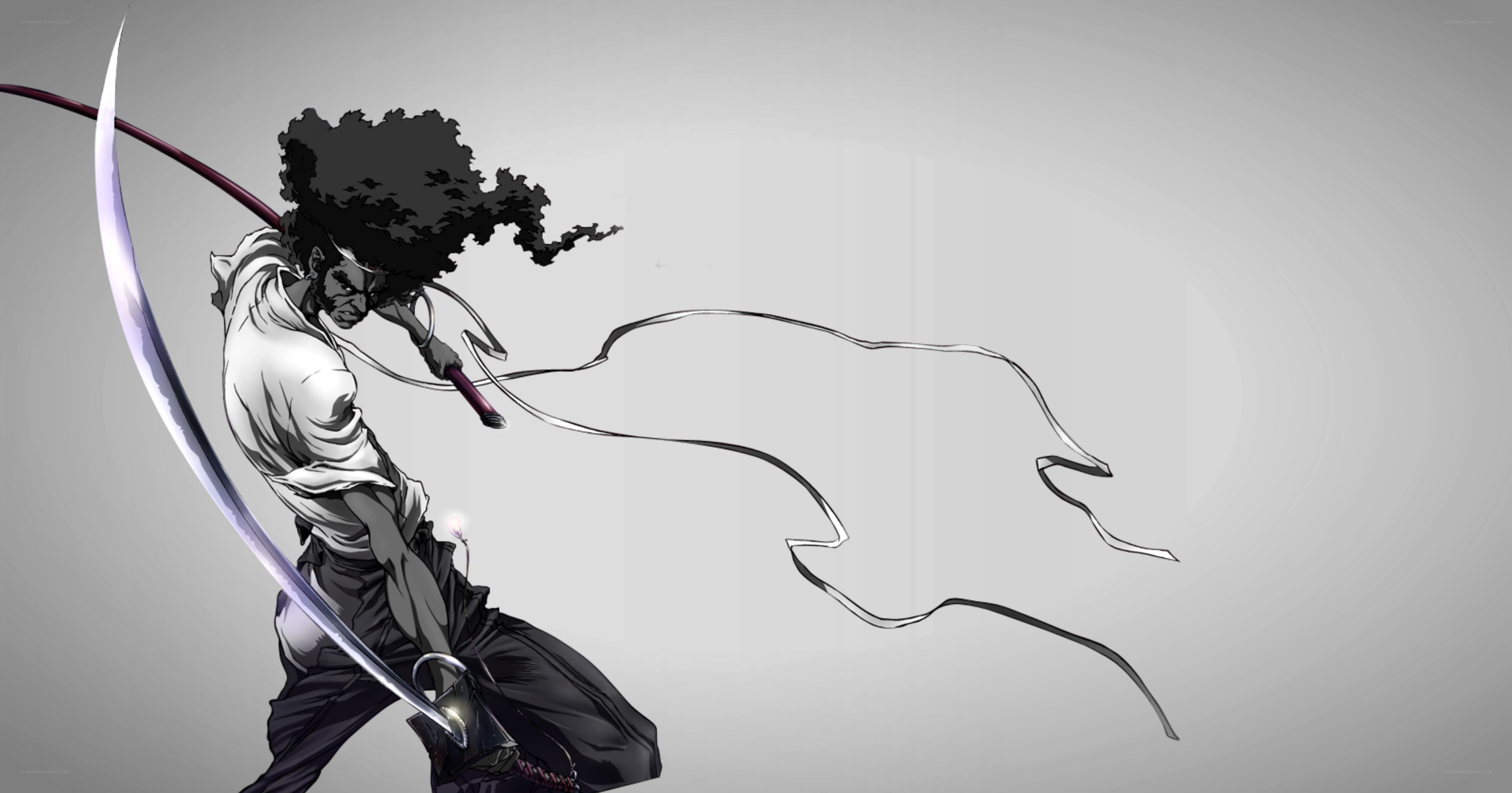 samurai warrior with scythe