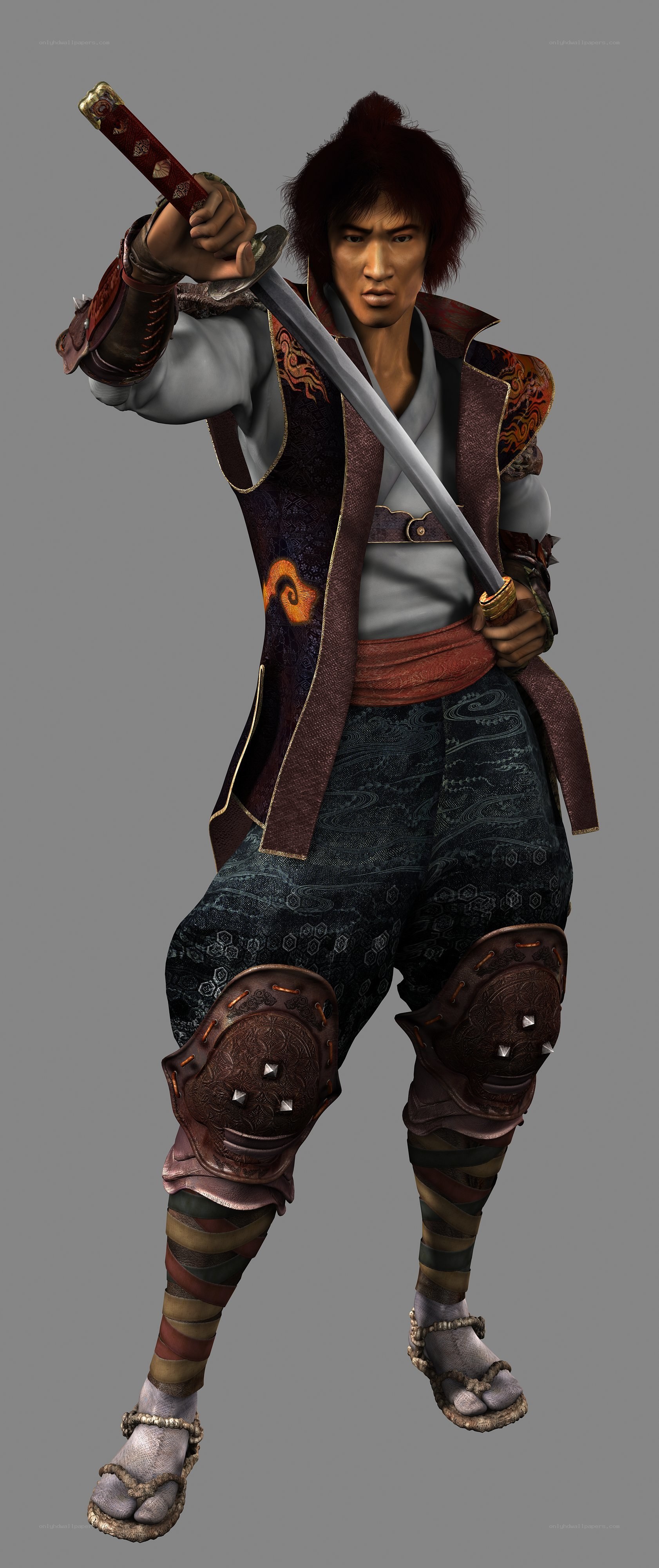 samurai warrior with sword