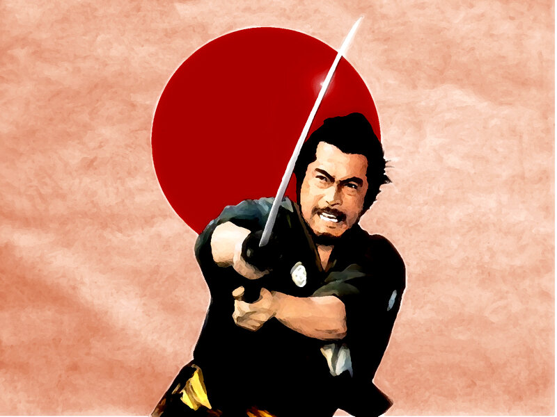 samurai warrior with sword