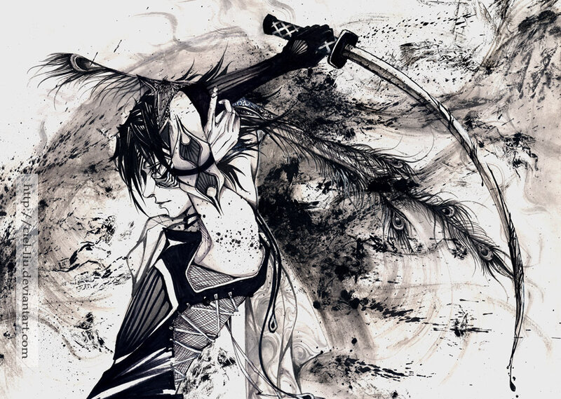 samurai warrior with sword