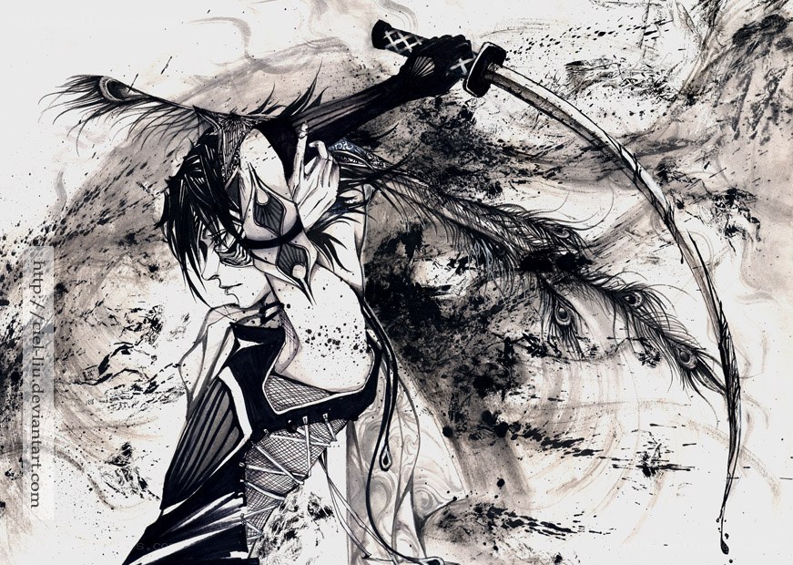 samurai warrior with sword