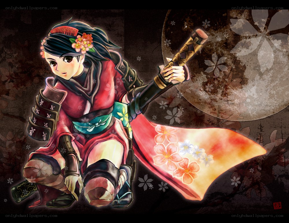 samurai warrior with sword