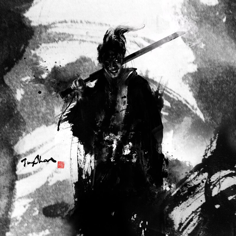 samurai warrior with sword