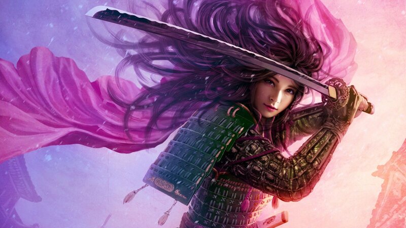 samurai warrior with sword