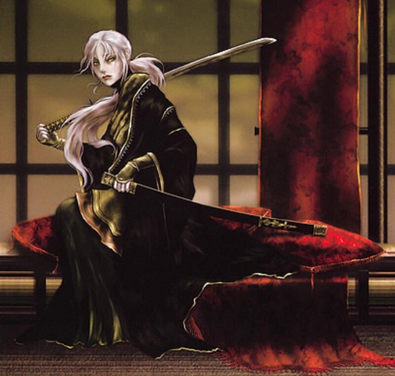 samurai warrior with sword