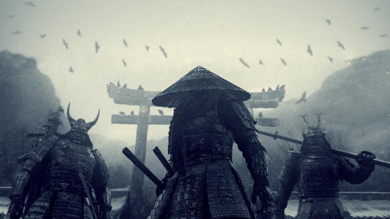 Samurai Warriors — Gray, Dramatic