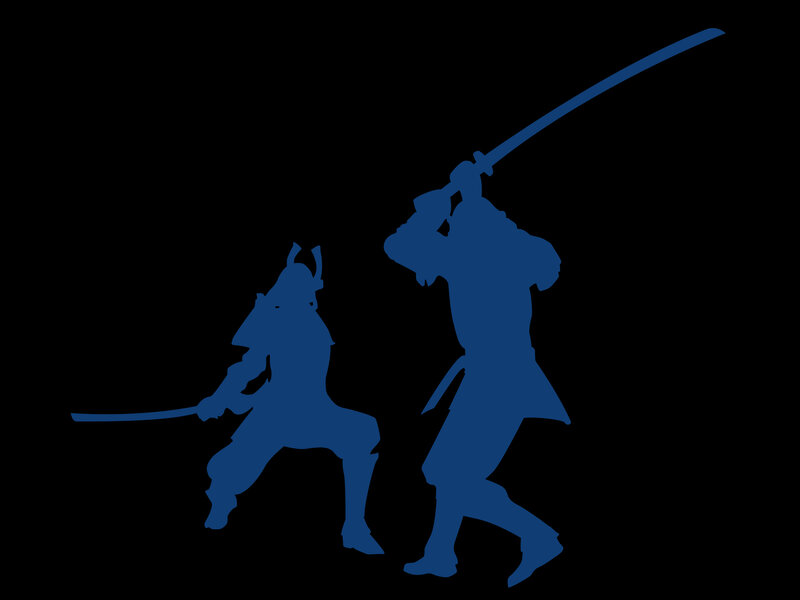 samurai warriors in combat