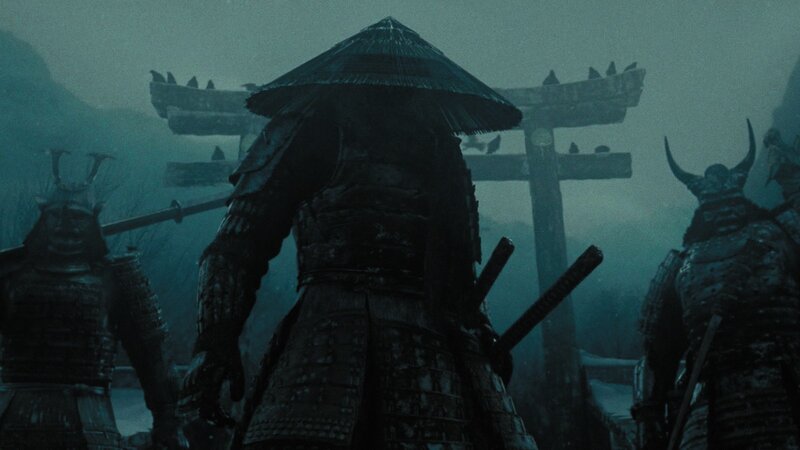 Samurai Warriors in Fog — Green