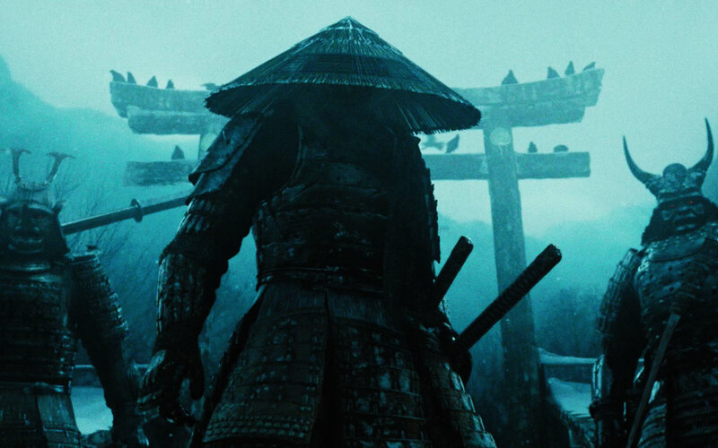 Samurai Warriors in Fog