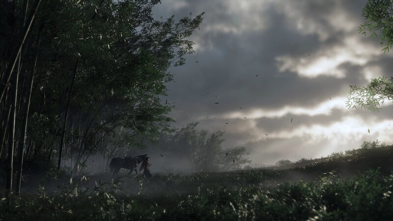 Samurai with Horse