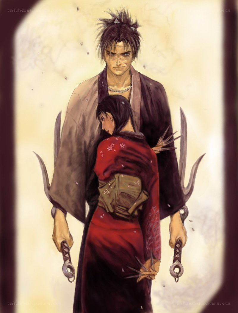 Samurai with kusarigama