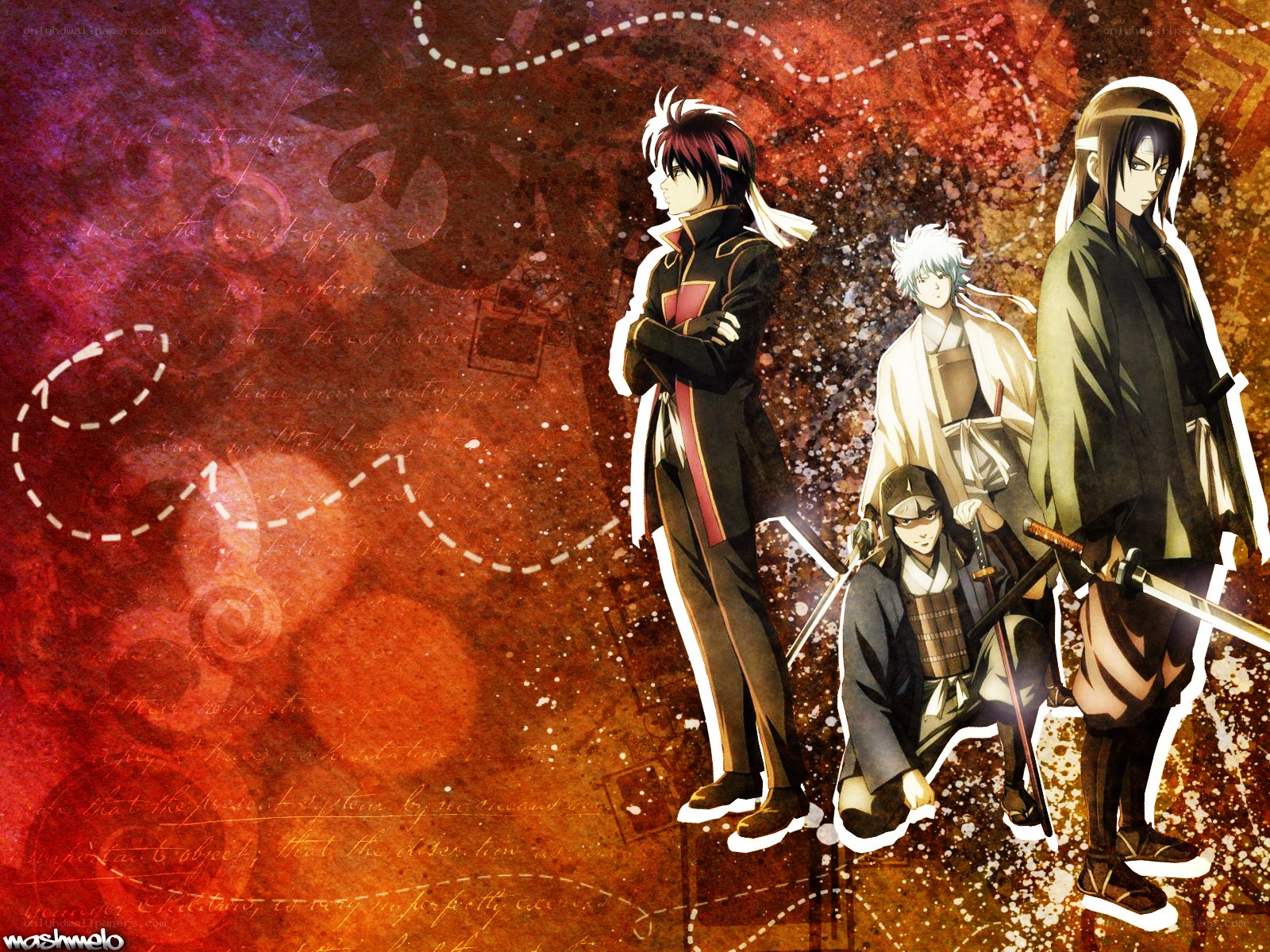 Samurai X characters group